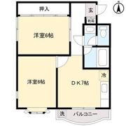 コーポ春日の間取り画像