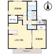 M・G ダナウェイ 2号棟の間取り画像