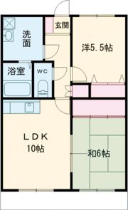コンドミニアムリベロ三日月の間取り画像