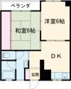 レジデンス中山の間取り画像