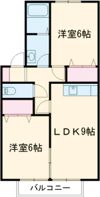 メゾン悠悠Aの間取り画像