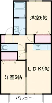 メゾン悠悠Aの間取り画像