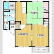 カルティエⅠの間取り画像