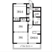 アネックス華アクアの間取り画像