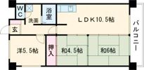 アルベール本町の間取り画像