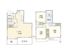 杉並区の間取り画像