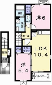ホワイトローズの間取り画像