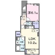 プラシードヒル Ⅹの間取り画像
