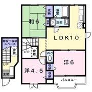 ウエスト・ロードBの間取り画像