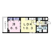 ハイダウェイホーム茨木の間取り画像