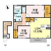 クレセント片島の間取り画像