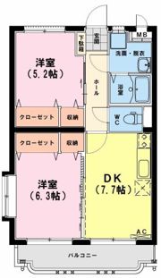 スターマンション・Kの間取り画像
