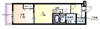フジパレス千里丘の間取り画像