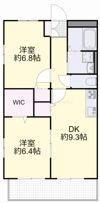 ホワイトマンション八反田の間取り画像
