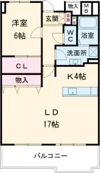 朝日プラザCITYウエストヒル神戸B棟の間取り画像