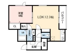 Stella Nova 苫小牧（ステラノヴァトマコマイ）の間取り画像