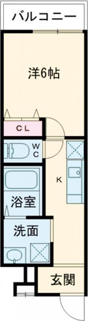 フジパレス立花駅西Ⅱ番館の間取り画像