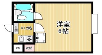 ロイヤル高田の間取り画像