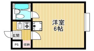 ロイヤル高田の間取り画像
