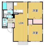 ミラコスタⅢの間取り画像