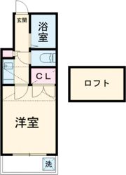 山津町レジデンスの間取り画像