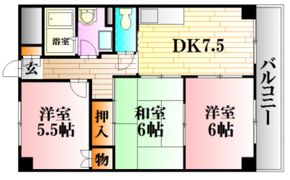 ルネッサンス末森の間取り画像