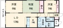 Jステージ若草の間取り画像