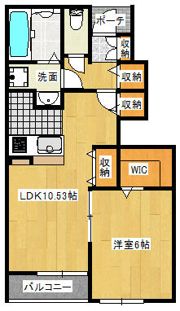 Prezia多良見eastの間取り画像