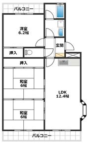 グランピア12の間取り画像