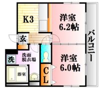 部谷ビルの間取り画像
