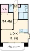 ステージア本荘の間取り画像