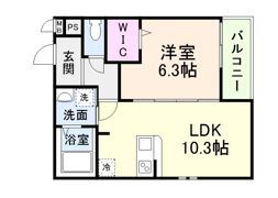 サンパレスりんくうの間取り画像