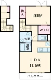 クレール・フォンティーヌの間取り画像