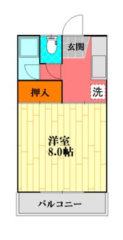 ウェリントンハウスの間取り画像