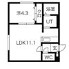 スペチアーレ山鼻の間取り画像