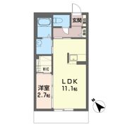 グラシュー トロワの間取り画像