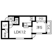 モルティーニ南郷の間取り画像