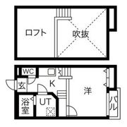Creo荒子弐番館の間取り画像