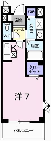 スカイルーム南条の間取り画像