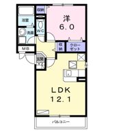 さくらアパートメントAの間取り画像