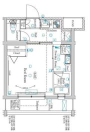 ラフィスタ元町Ⅰの間取り画像