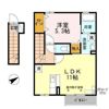ベル コリーヌ Aの間取り画像