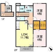 セジュールにかほの間取り画像