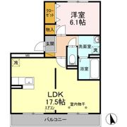 ベルヴィラージュ Bの間取り画像