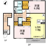 ラマージュ Ⅹの間取り画像