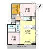 D-ROOM上所中の間取り画像