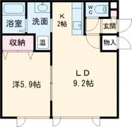レジェンド9･6の間取り画像