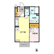 メゾンクレール Aの間取り画像