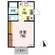 ビューティパレスの間取り画像