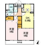 ウイングMISAWAⅢの間取り画像